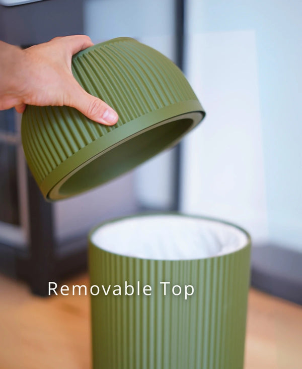 Fern Trash Bin