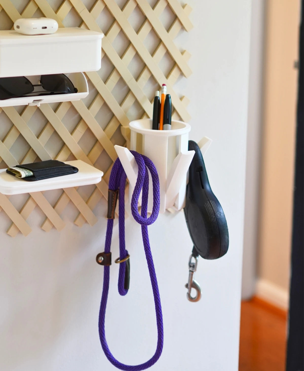 Trellis Pegboard System - Entryway Bundle