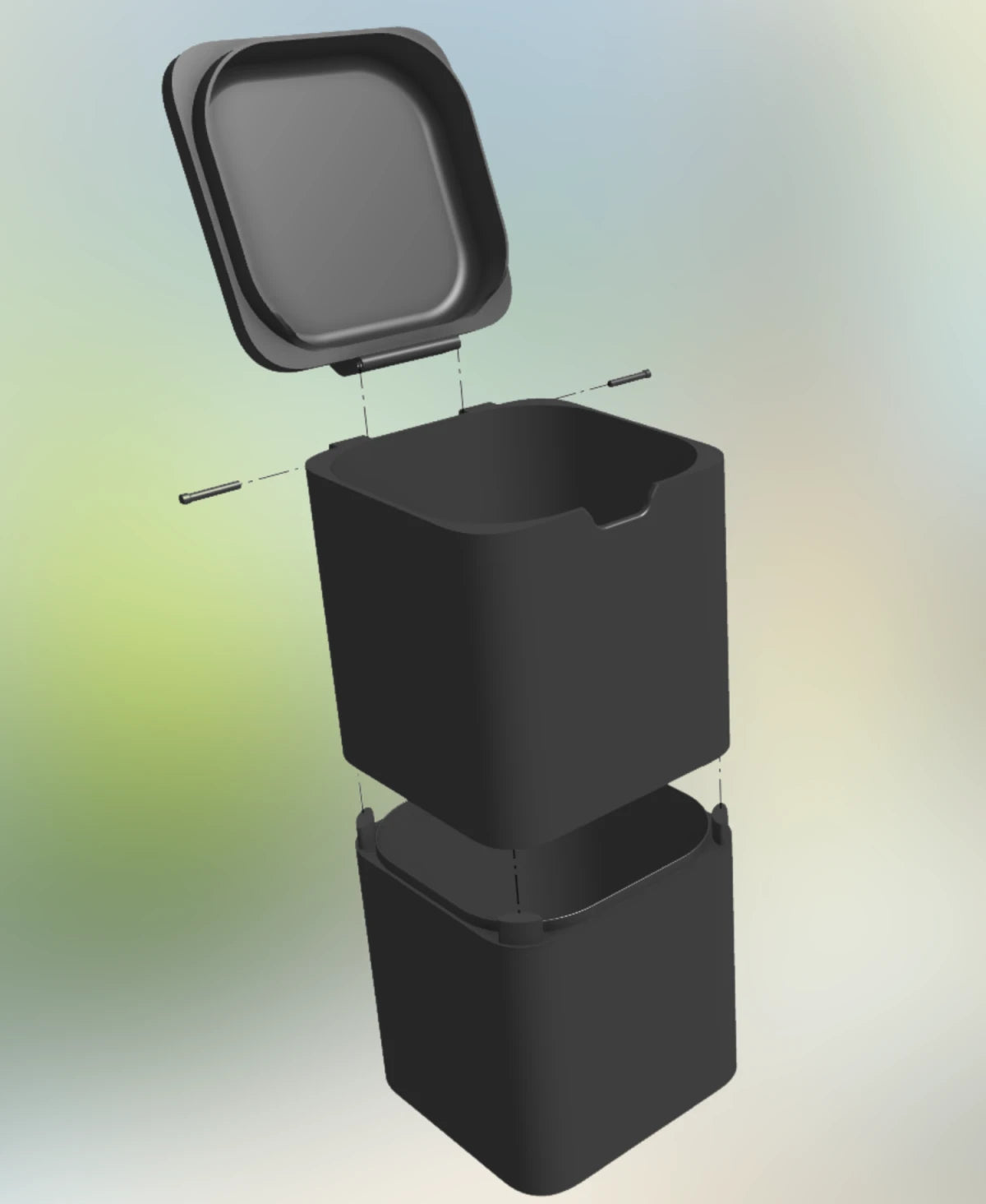 Hearth Trash Bin