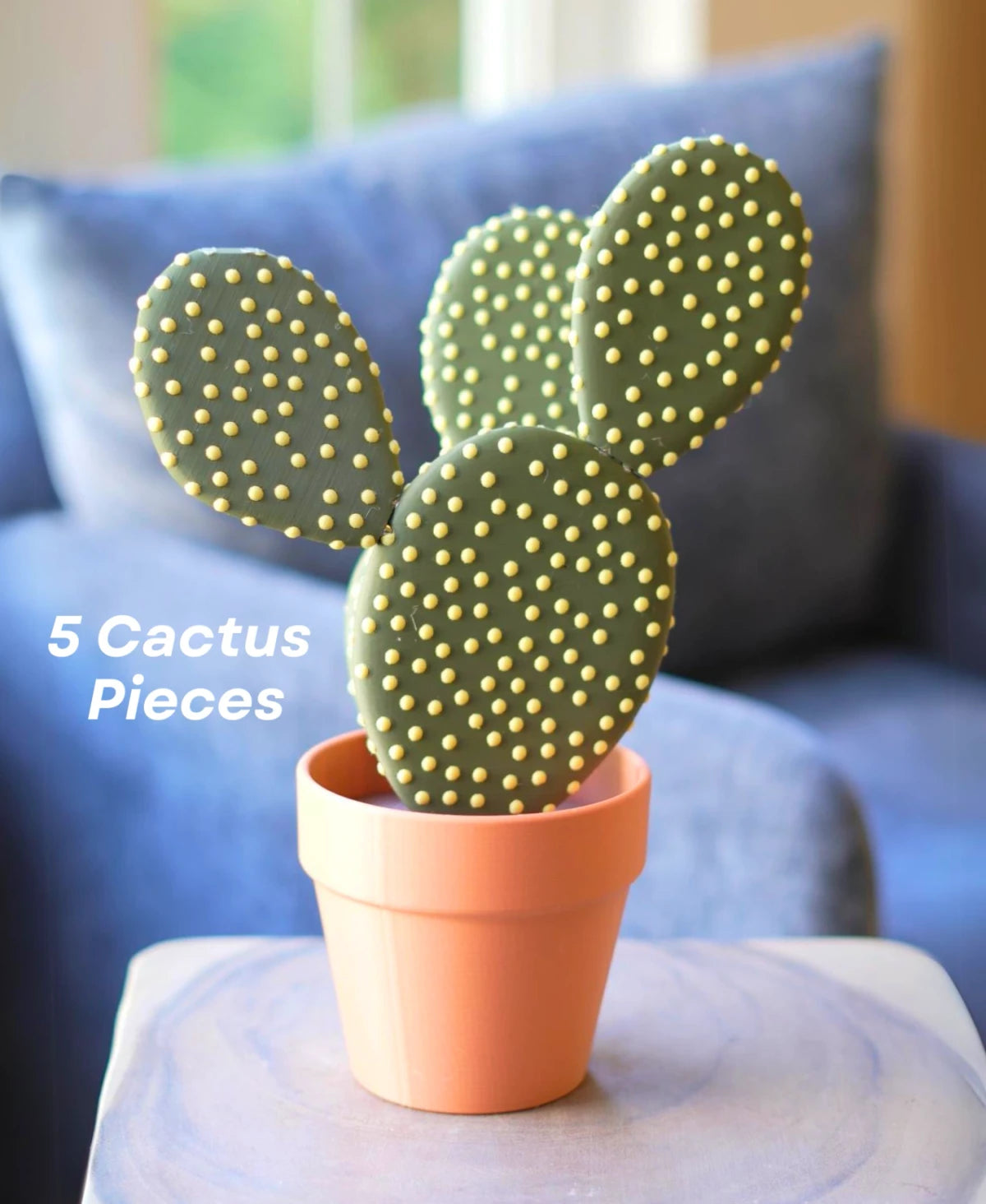 Cactus Coasters - Bunny Ear Cactus Coaster Set