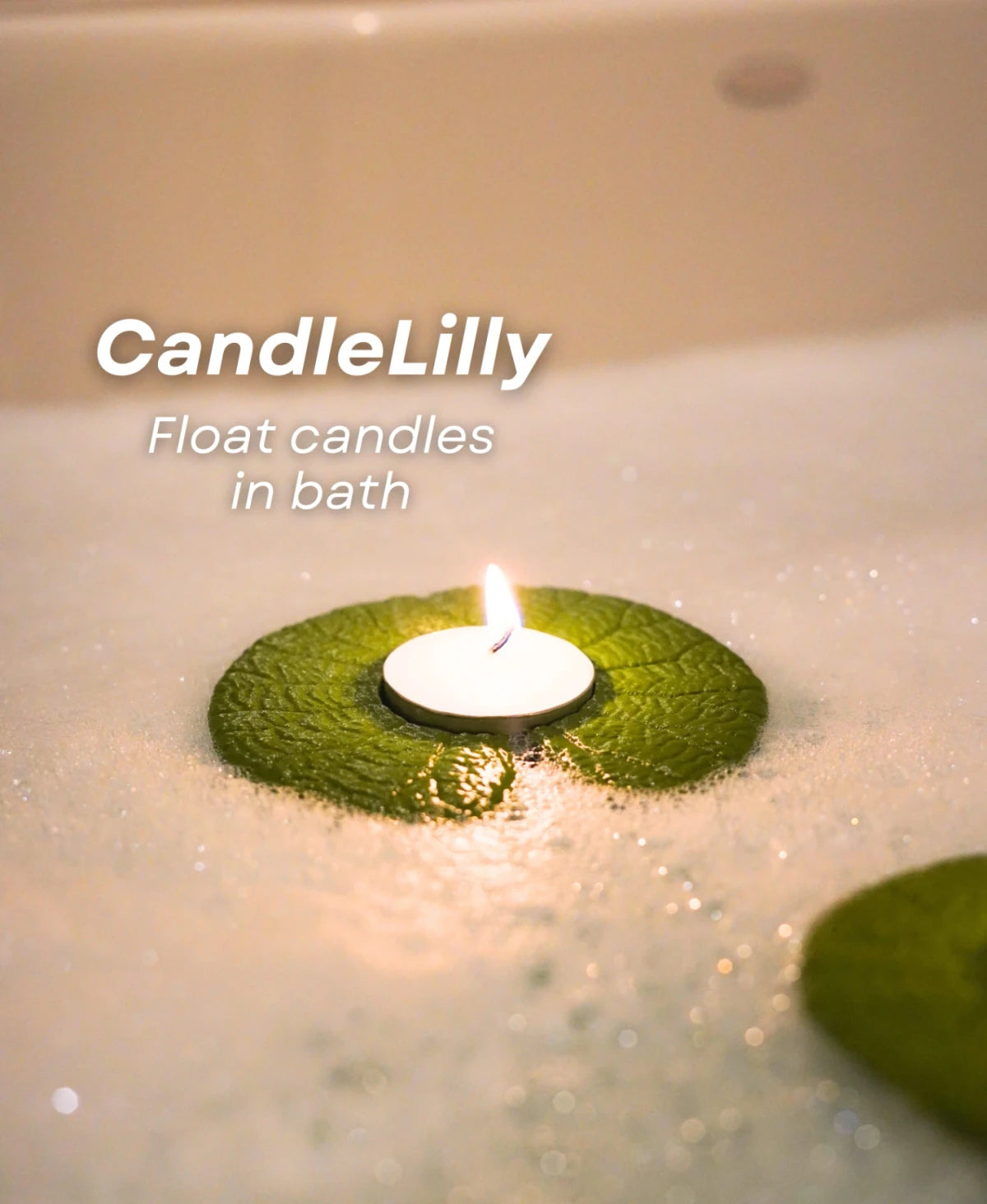BathLilies - Floating Wine & Candle Holders
