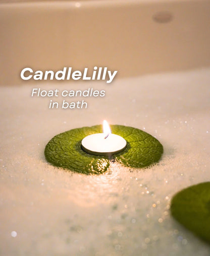 BathLilies - Floating Wine & Candle Holders