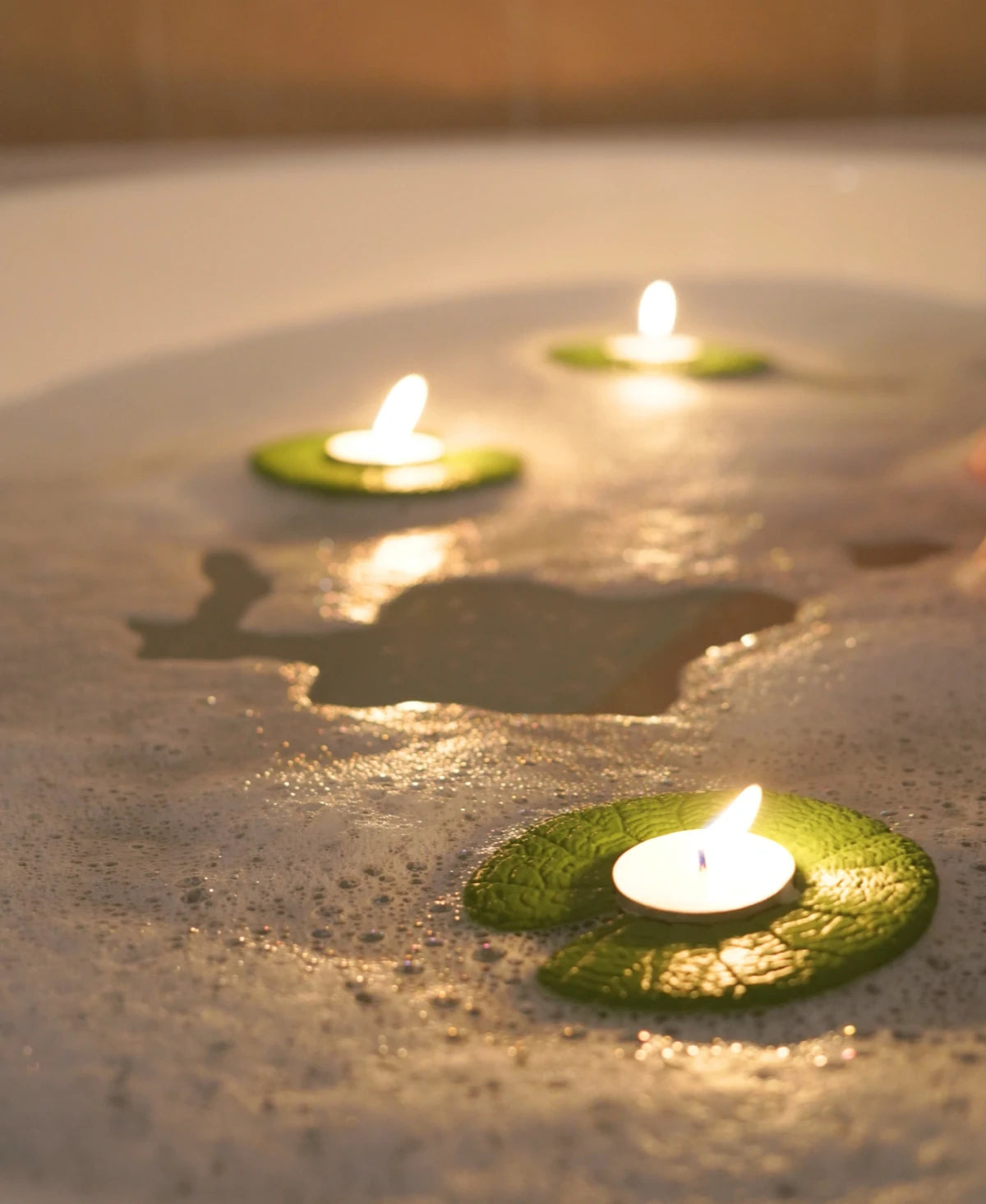 BathLilies - Floating Wine & Candle Holders