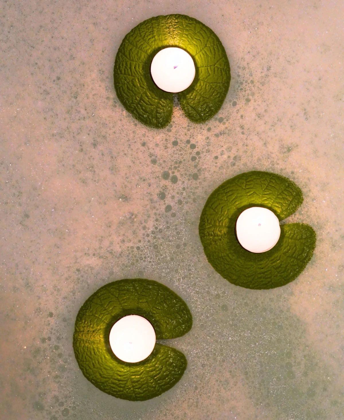 BathLilies - Floating Wine & Candle Holders