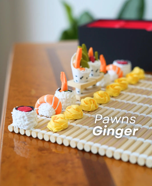 Sushi Chess - Bento Box Chess Set