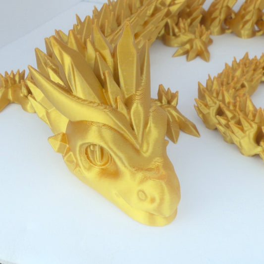 Golden Spiked Articulated Dragon